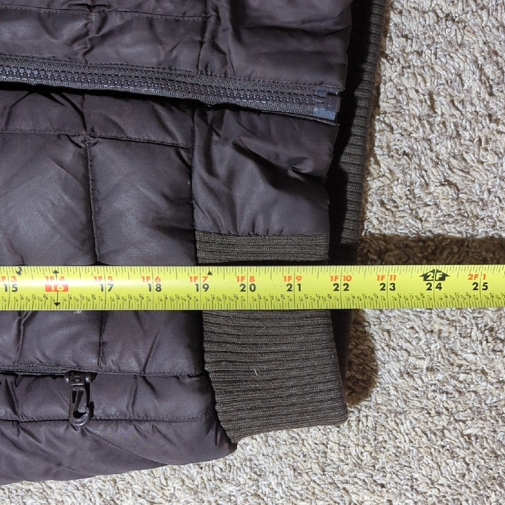 The North Face Dark Brown Jacket with Fur Trim - Picture 13 of 15